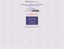 Tablet Screenshot of number-one.org